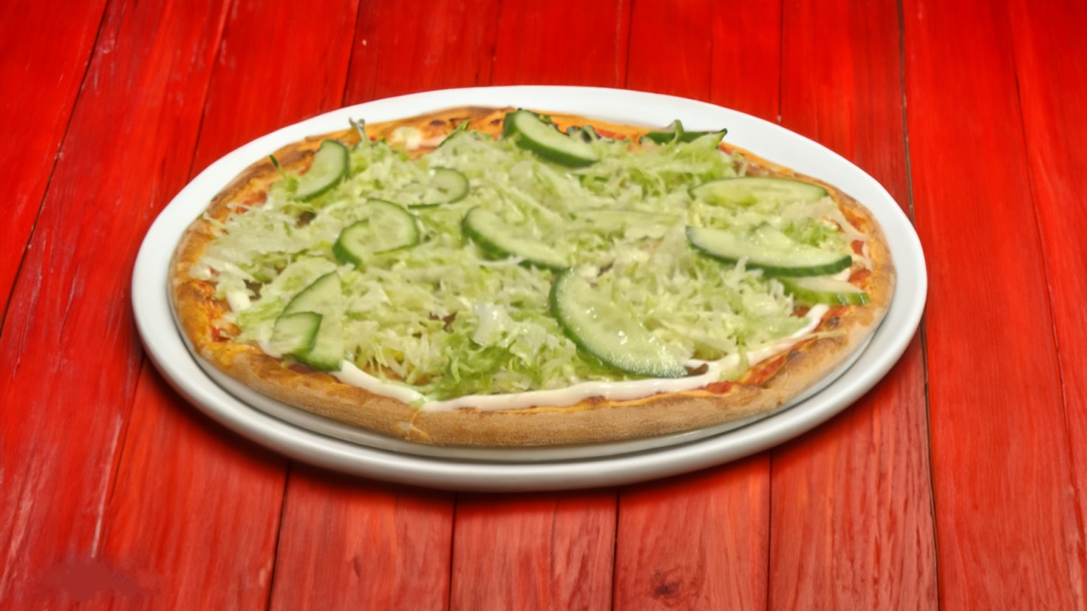 Salat pizza